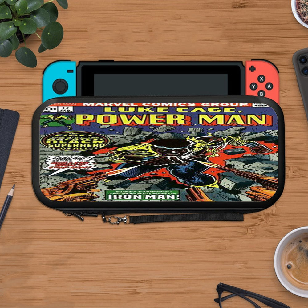 Luke Cage Powerman Comic Protective Carry Switch Nintendo Switch 2 Case