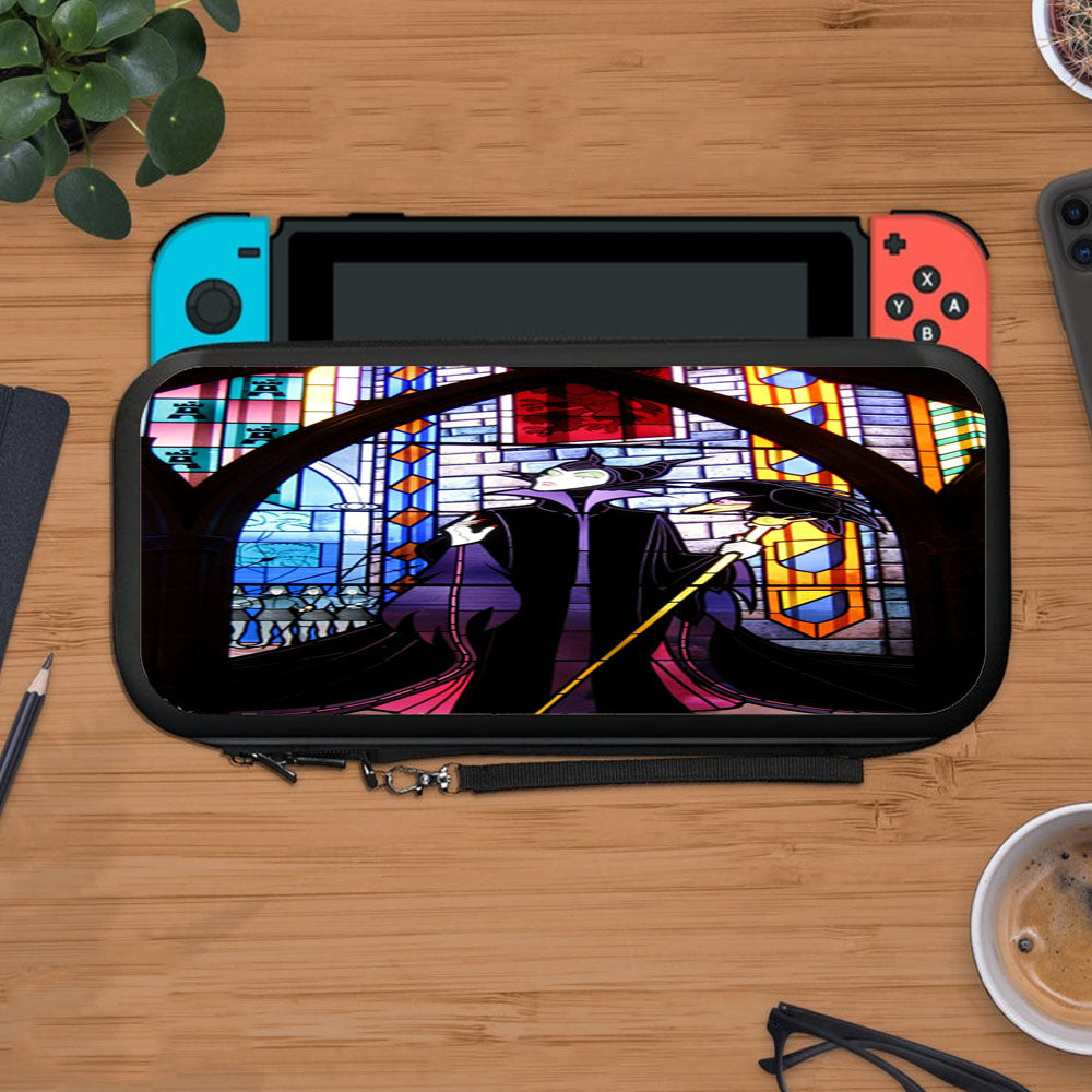 Maleficent In Stained Glass Protective Carry Switch Nintendo Switch 2 Case