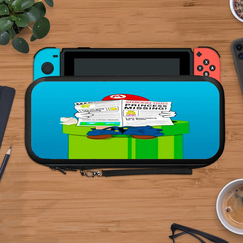 Mario Bros Pipe Toilet Protective Carry Switch Nintendo Switch 2 Case