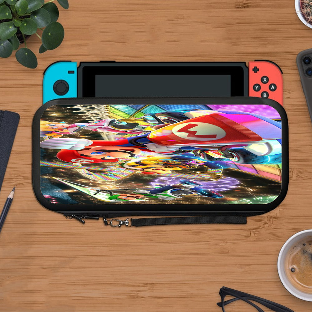 Mariokart 8 Race Wallpapers Protective Carry Switch Nintendo Switch 2 Case