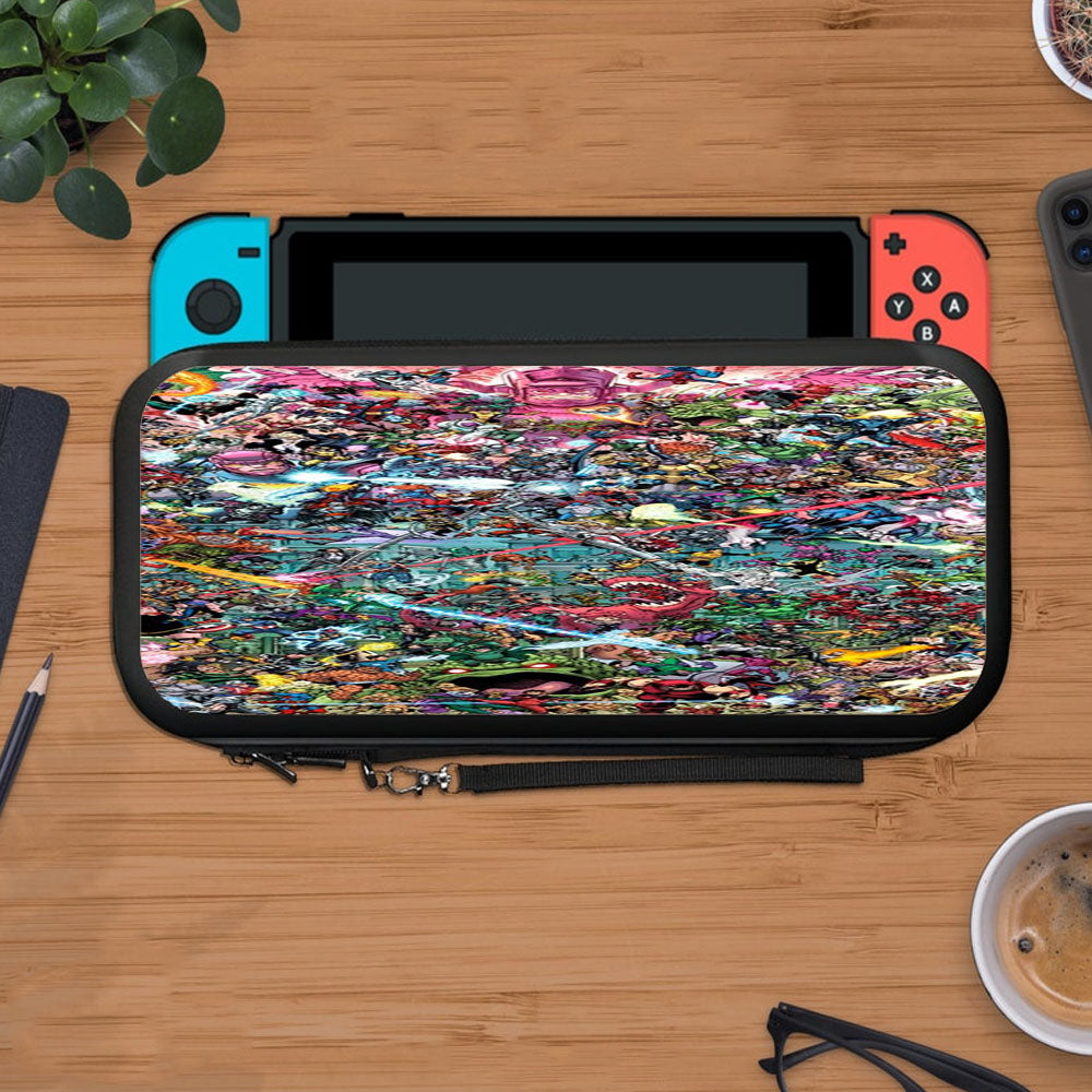 Marvel Comic All Character Collection Protective Carry Switch Nintendo Switch 2 Case