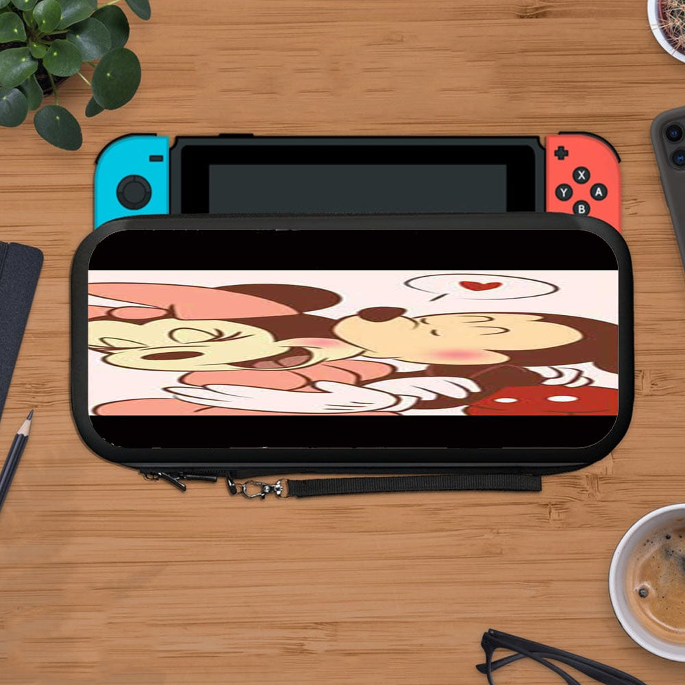 Mickey Minnie Cheek Kiss Protective Carry Switch Nintendo Switch 2 Case