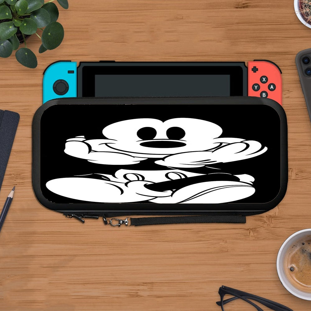 Mickey Mouse Black White Protective Carry Switch Nintendo Switch 2 Case