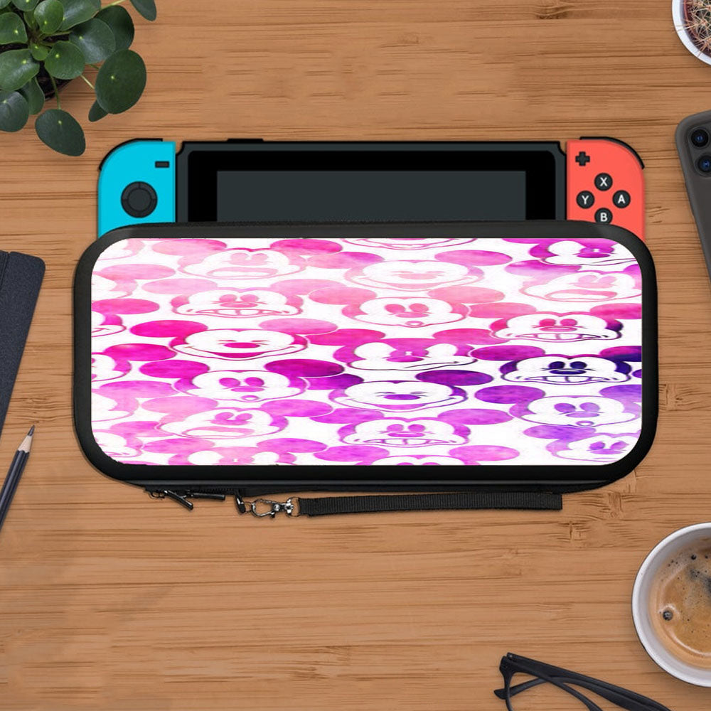 Mickey Mouse Emoticon Wallpaper Protective Carry Switch Nintendo Switch 2 Case