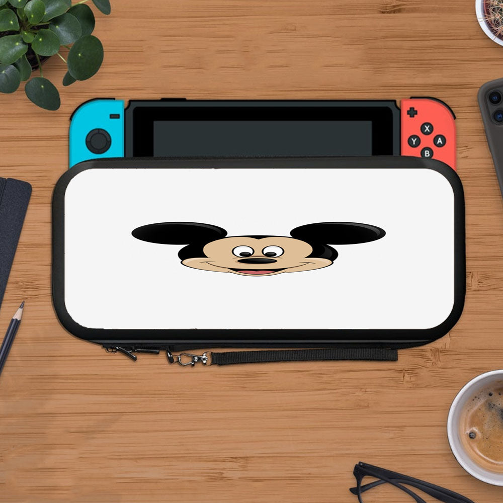 Mickey Mouse Logo White Protective Carry Switch Nintendo Switch 2 Case