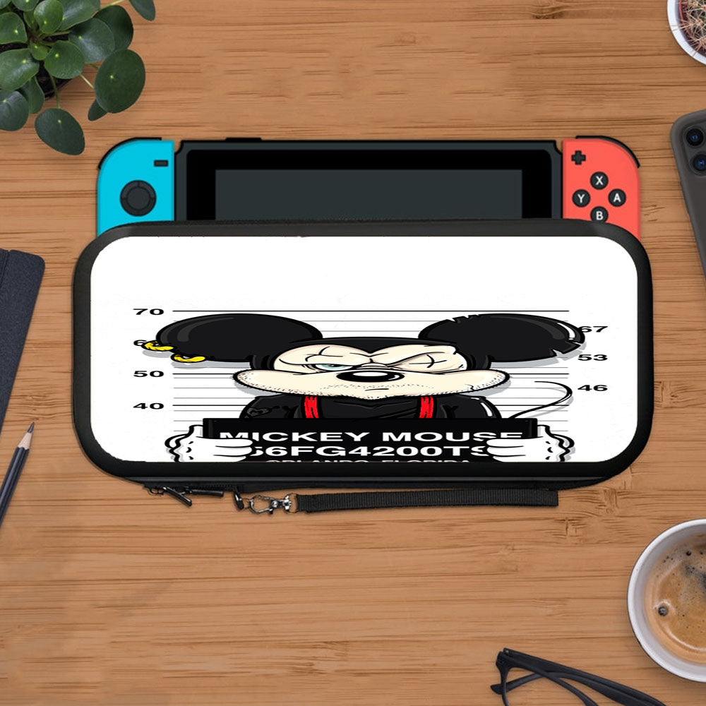 Mickey Mouse On Jail Protective Carry Switch Nintendo Switch 2 Case