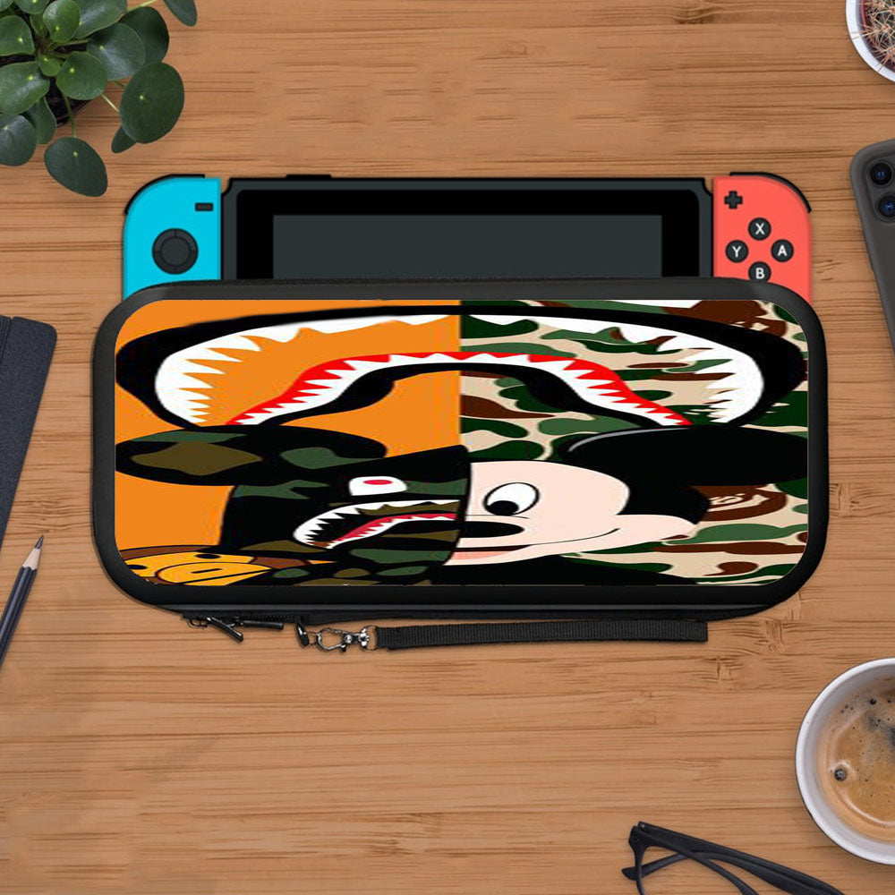 Mickey Wear A Bape Protective Carry Switch Nintendo Switch 2 Case