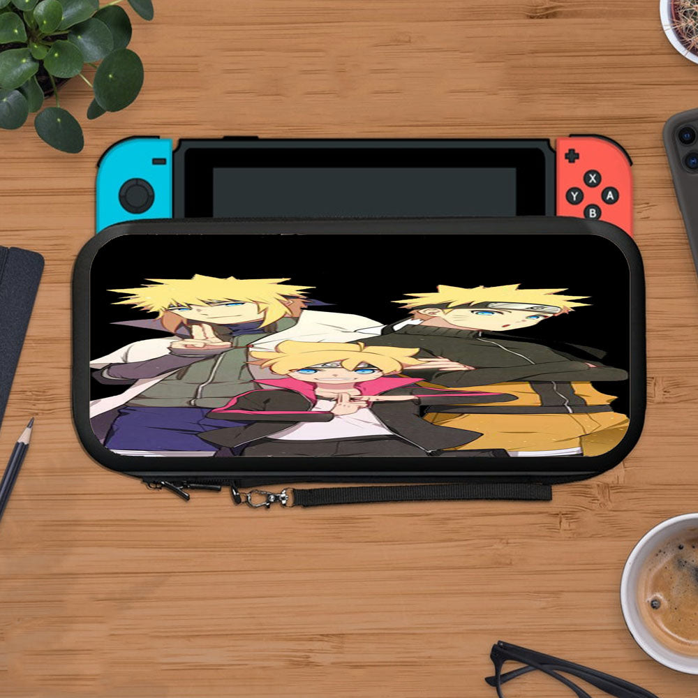 Minato Naruto Boruto Protective Carry Switch Nintendo Switch 2 Case