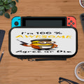 Minion Awesome Quote Protective Carry Switch Nintendo Switch 2 Case