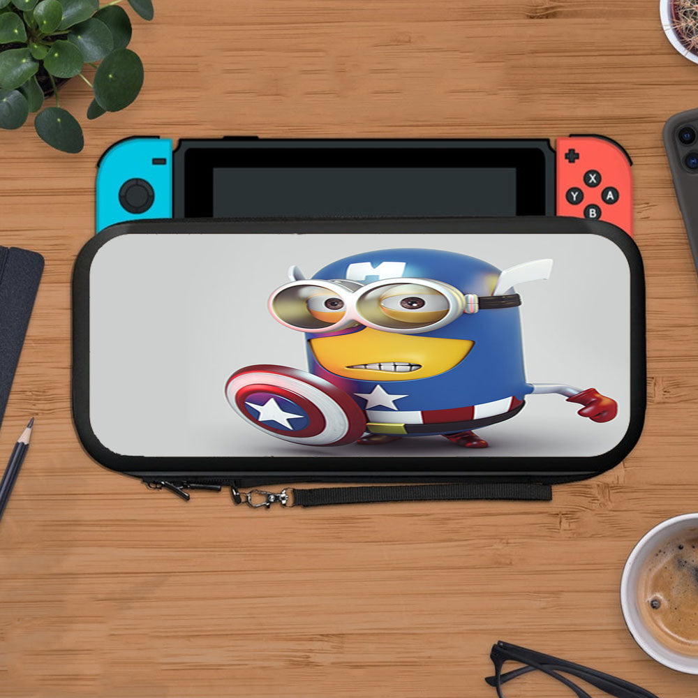 Minion Captain America Protective Carry Switch Nintendo Switch 2 Case