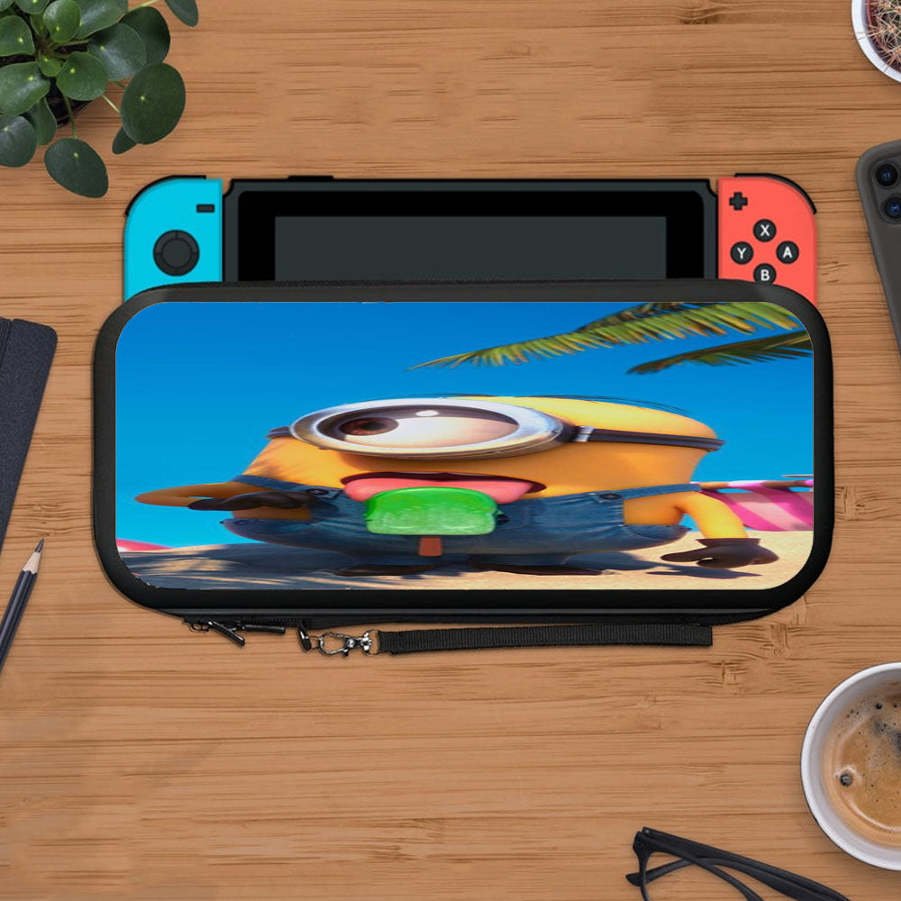 Minion Eat Ice Cream Protective Carry Switch Nintendo Switch 2 Case