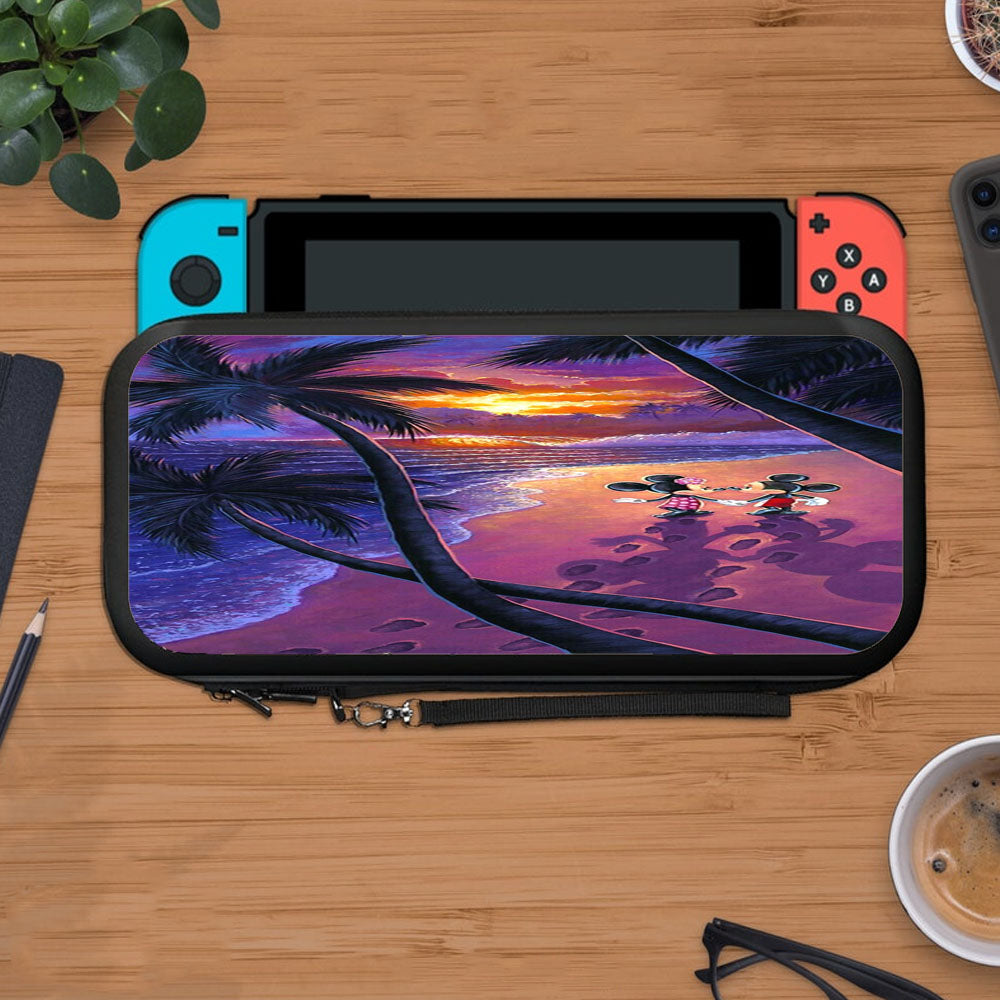 Minnie Mickey Mouse Romance Beach Protective Carry Switch Nintendo Switch 2 Case