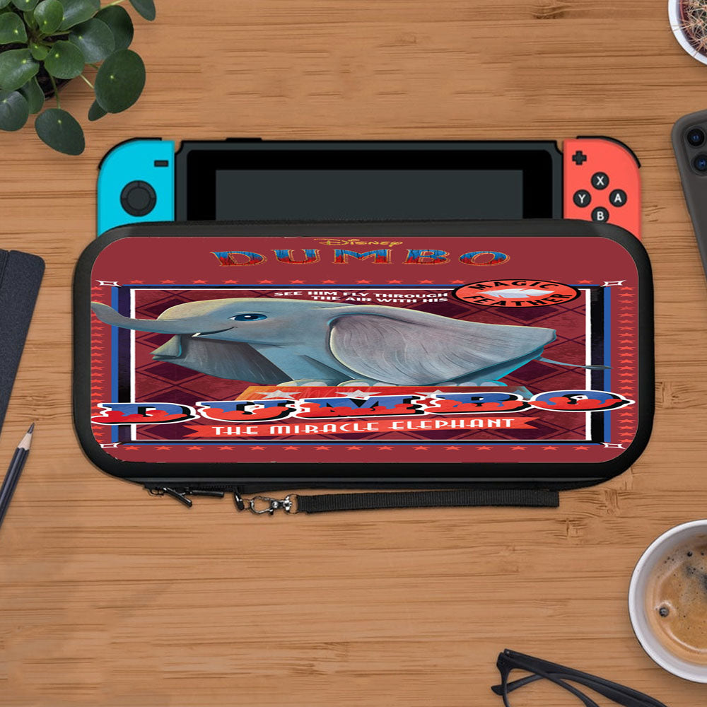 Miracle Elephant Dumbo Circus Protective Carry Switch Nintendo Switch 2 Case