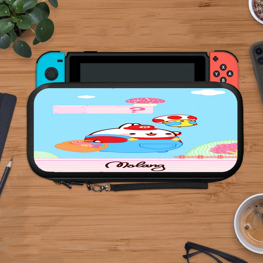 Molang And Piu-Piu X Mario Bros Protective Carry Switch Nintendo Switch 2 Case