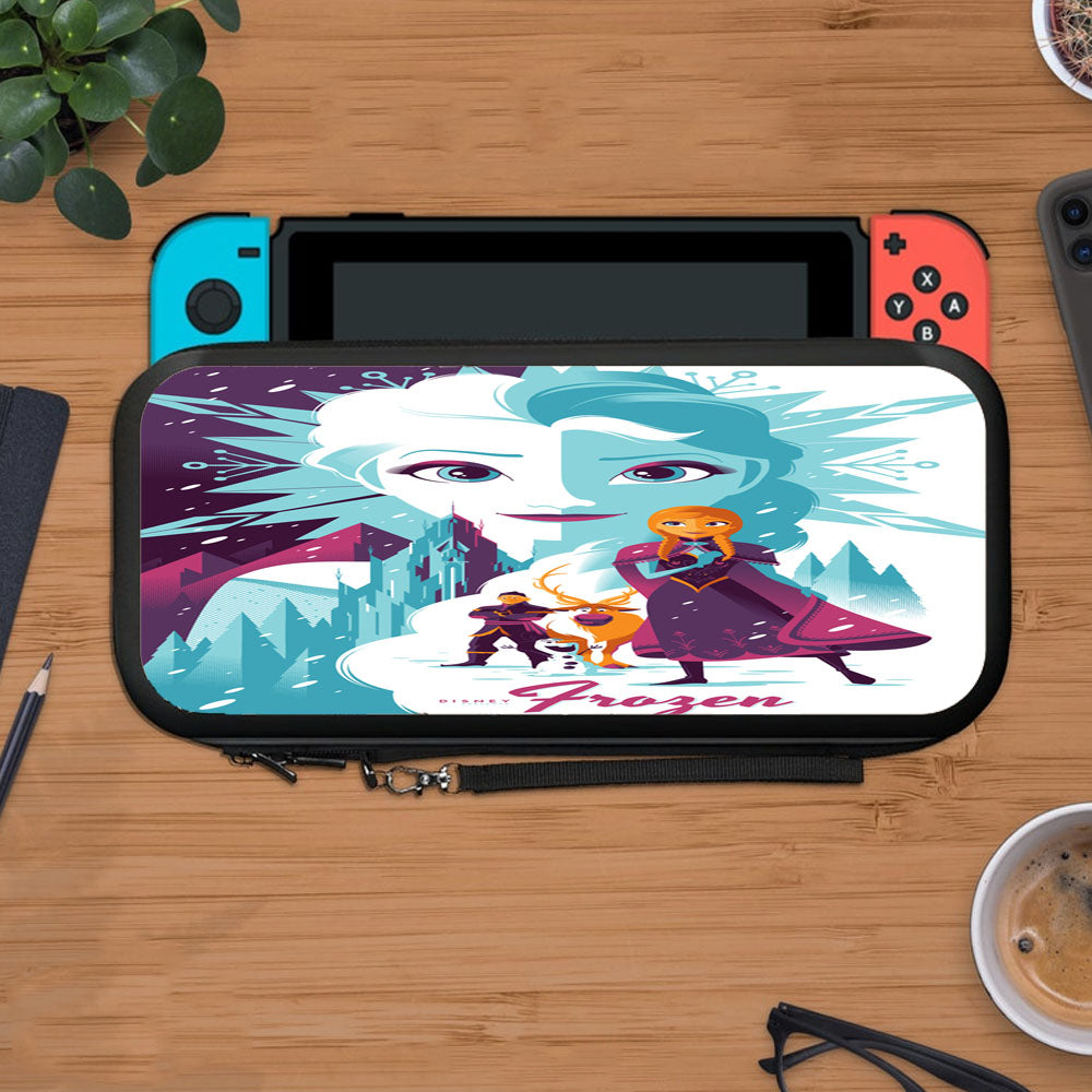 Mondo Frozen Disney Minimalist Poster Protective Carry Switch Nintendo Switch 2 Case