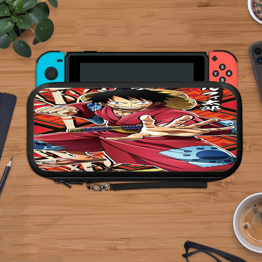Monkey D Luffy Onepiece Wanokuni Protective Carry Switch Nintendo Switch 2 Case