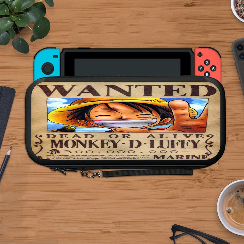 Monkey D Luffy Wanted Protective Carry Switch Nintendo Switch 2 Case