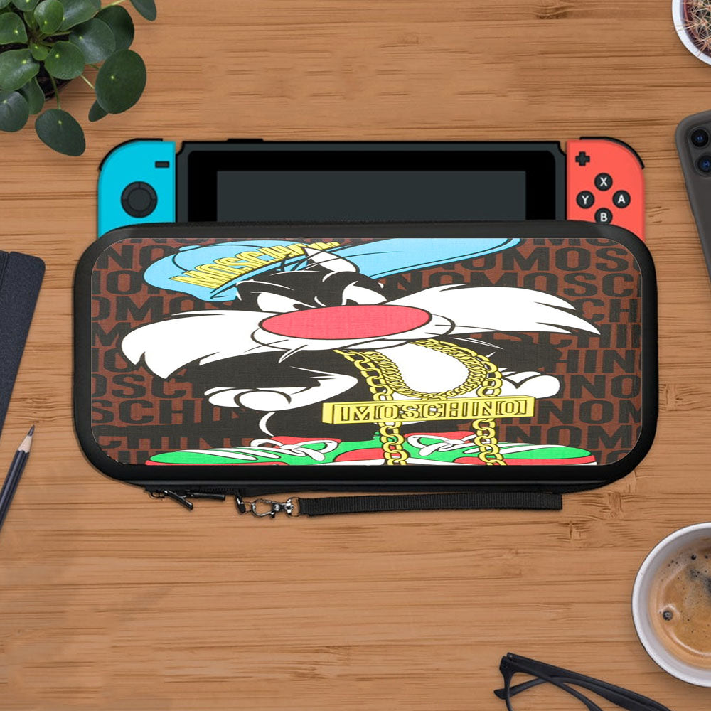 Moschino Looney Tunes Baby Sylvester Protective Carry Switch Nintendo Switch 2 Case