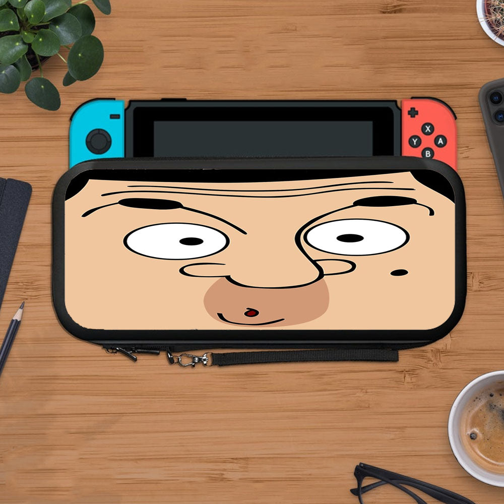Mr Bean Funny Face Poster Protective Carry Switch Nintendo Switch 2 Case