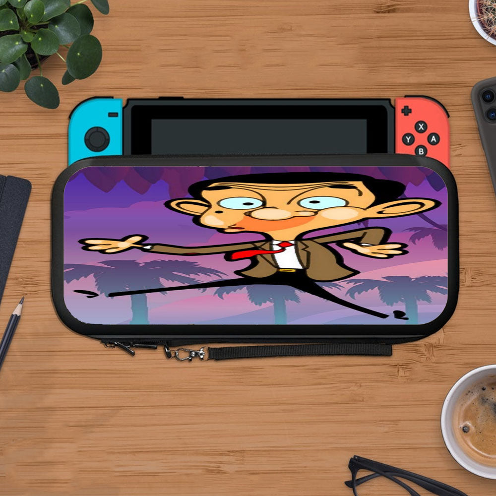 Mr Bean Hit Glass Cartoon Face Protective Carry Switch Nintendo Switch 2 Case