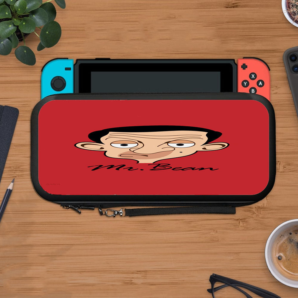 Mr Bean Silly Cartoon Face Protective Carry Switch Nintendo Switch 2 Case