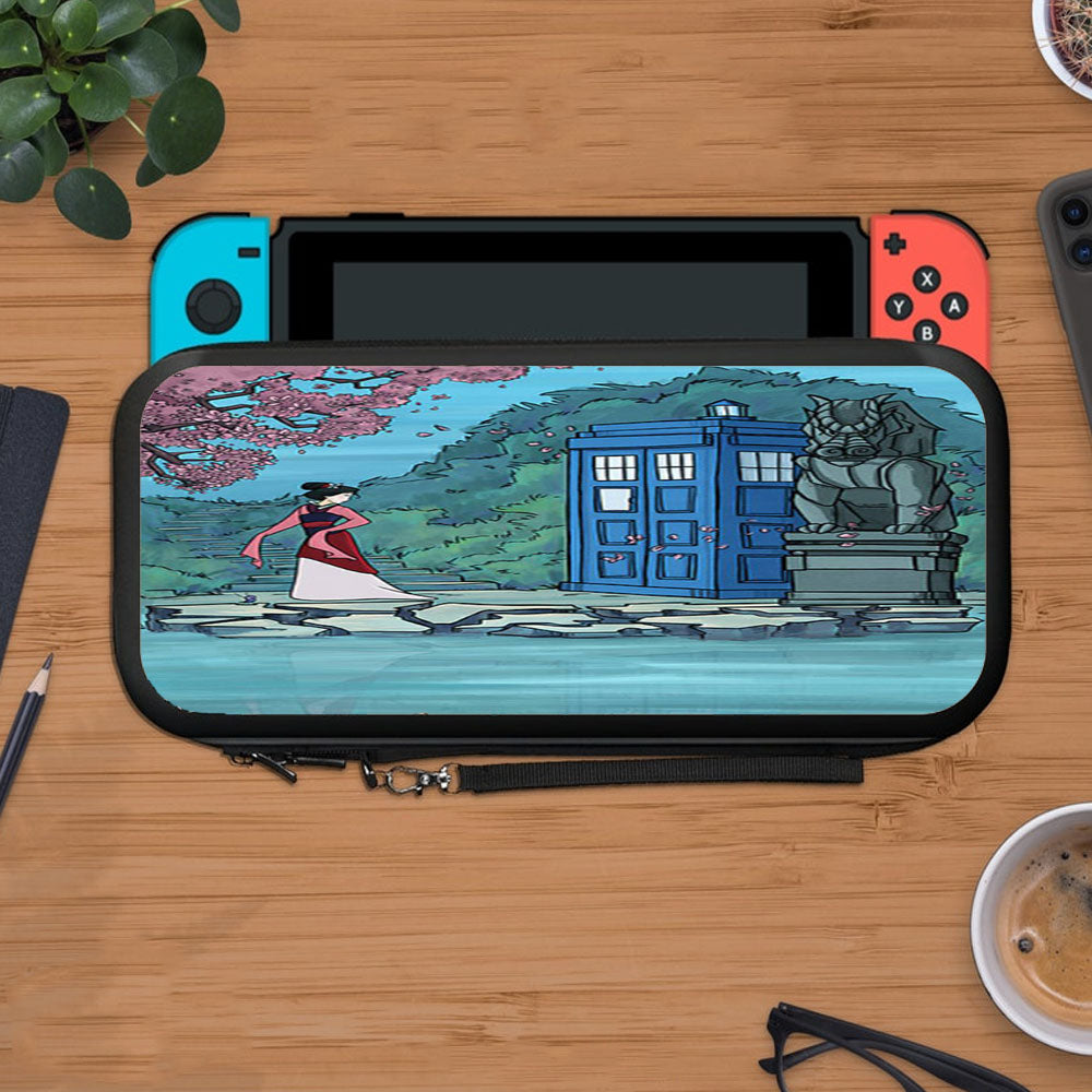 Mulan Tardis Dr Who Protective Carry Switch Nintendo Switch 2 Case