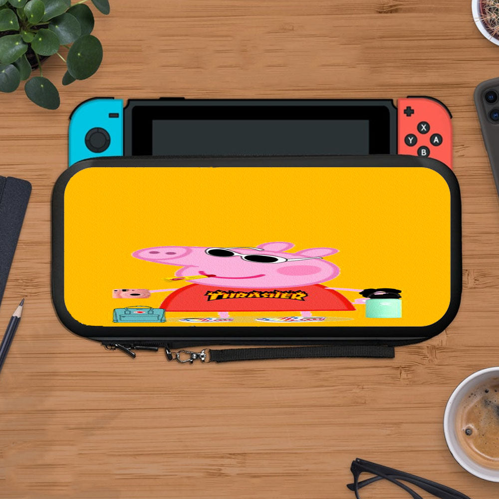Mummy Peppa Pig Character Protective Carry Switch Nintendo Switch 2 Case