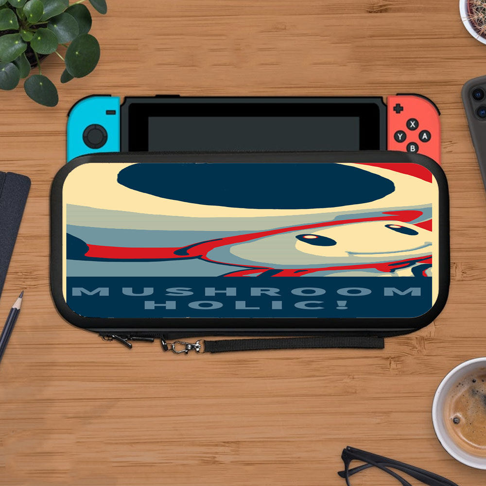 Mushroom Holic Mario Bros Protective Carry Switch Nintendo Switch 2 Case
