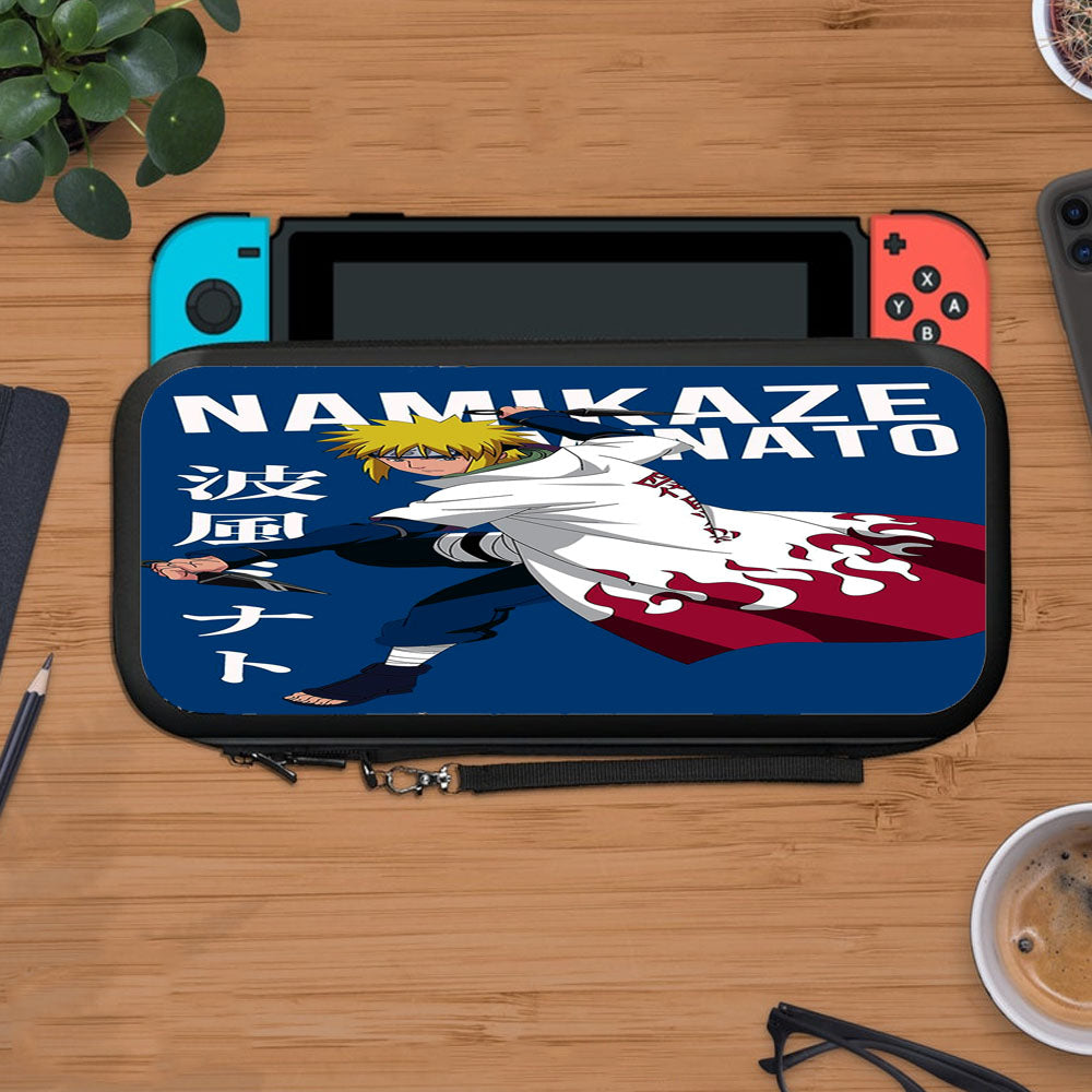 Namikaze Naruto Blue Protective Carry Switch Nintendo Switch 2 Case