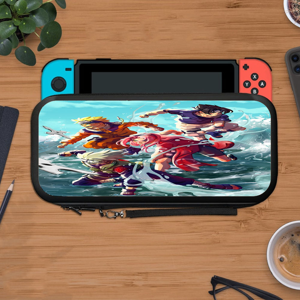 Naruto And Friends Water Fight Shippuden Protective Carry Switch Nintendo Switch 2 Case
