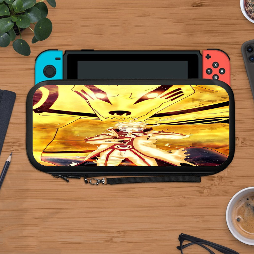 Naruto Bijuu Mode Kurama Naruto Shippuden Protective Carry Switch Nintendo Switch 2 Case