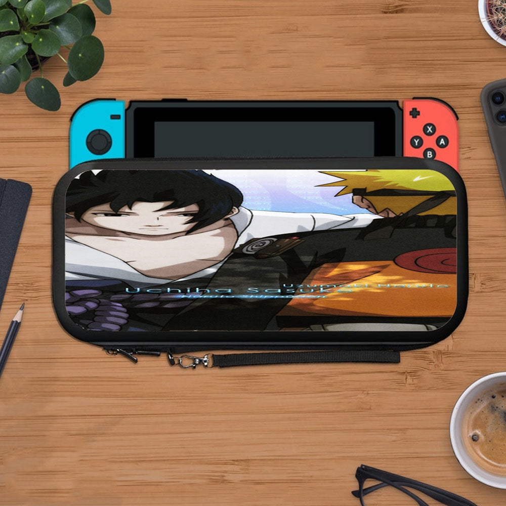 Naruto Cartoon And Sazuke Protective Carry Switch Nintendo Switch 2 Case