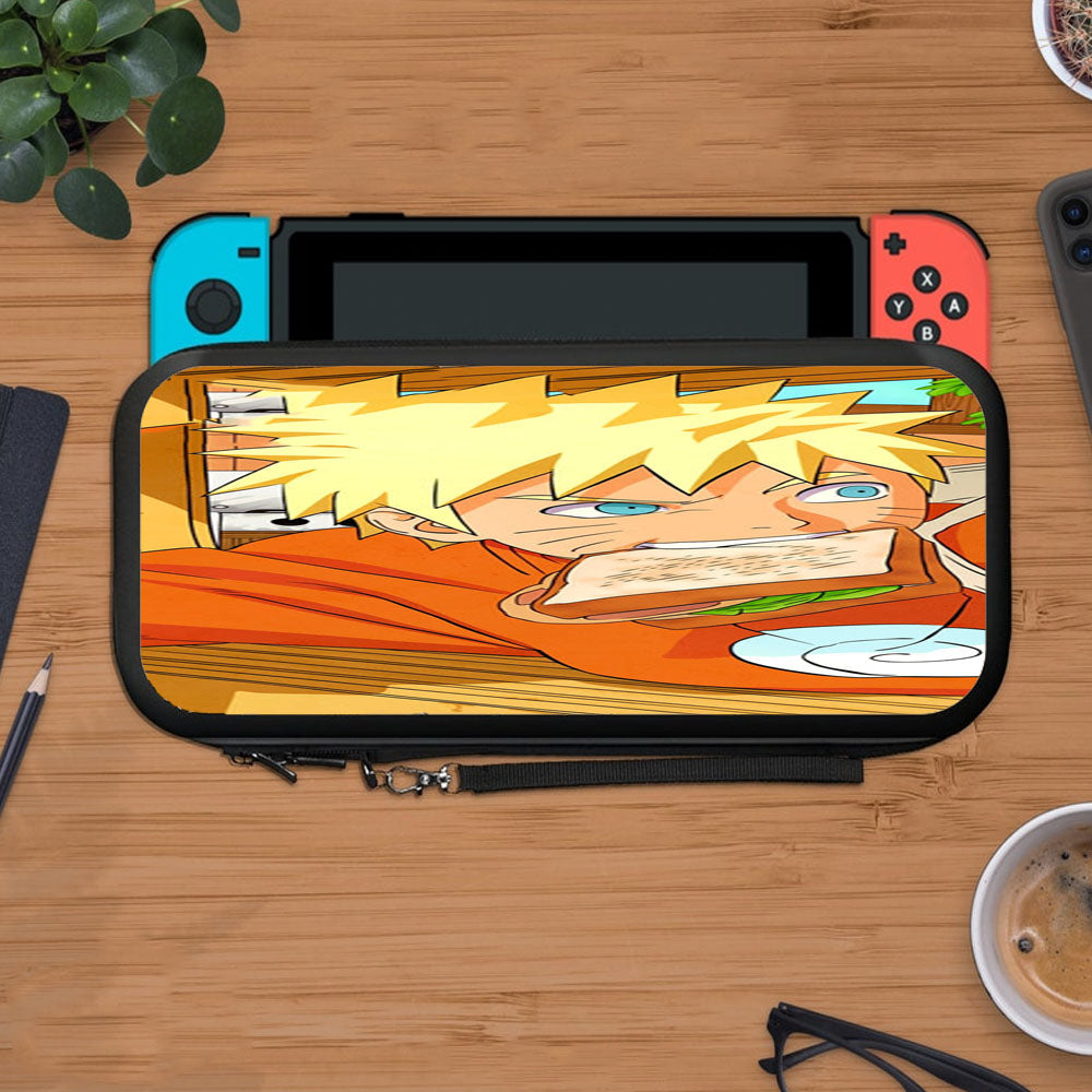 Naruto Eats Sandwich Protective Carry Switch Nintendo Switch 2 Case