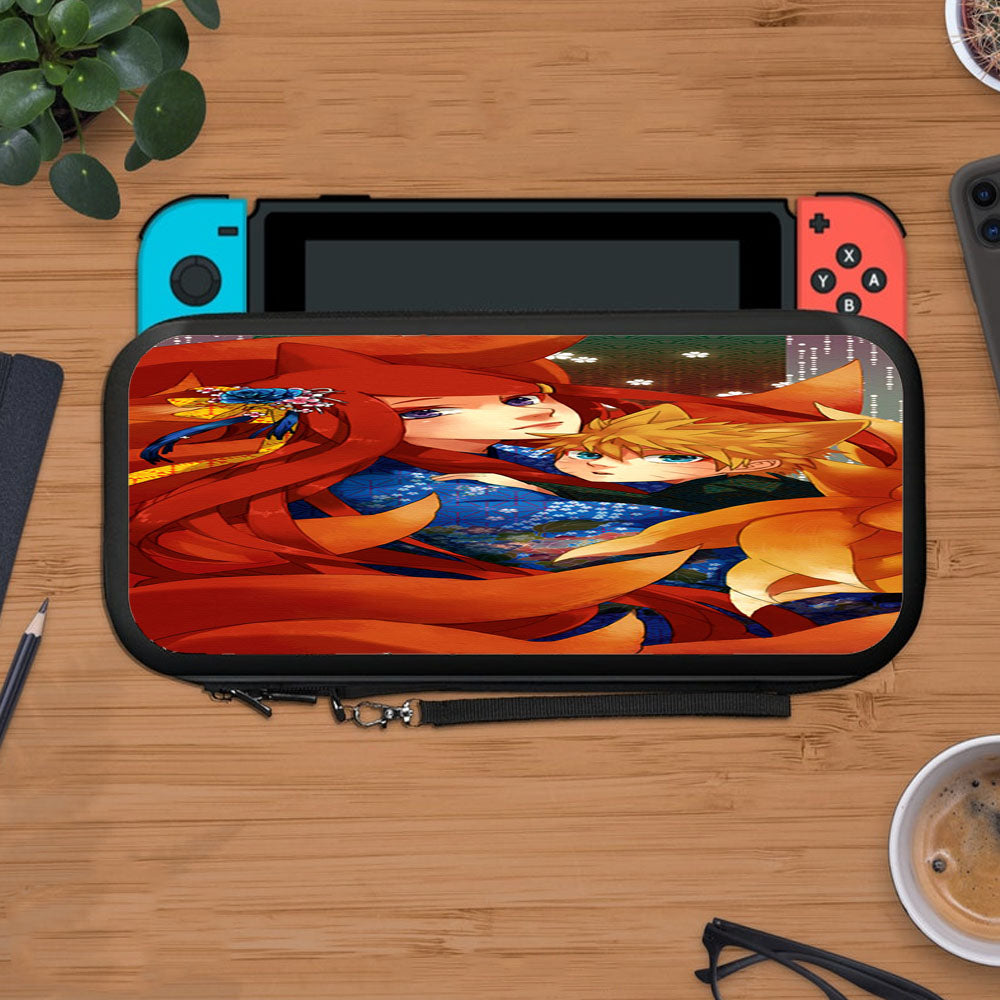 Naruto Kids And Kushina Uzumaki Protective Carry Switch Nintendo Switch 2 Case