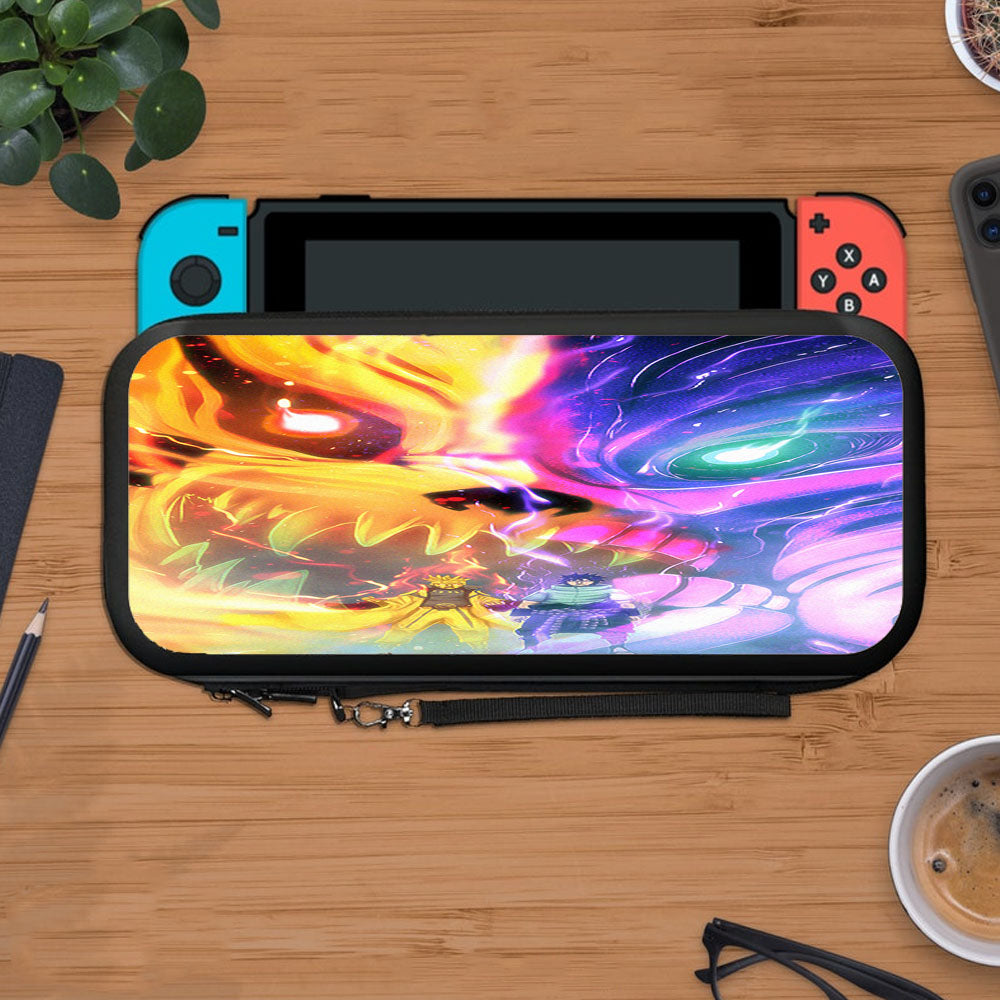 Naruto Kyuubi X Sasuke Susanoo Protective Carry Switch Nintendo Switch 2 Case