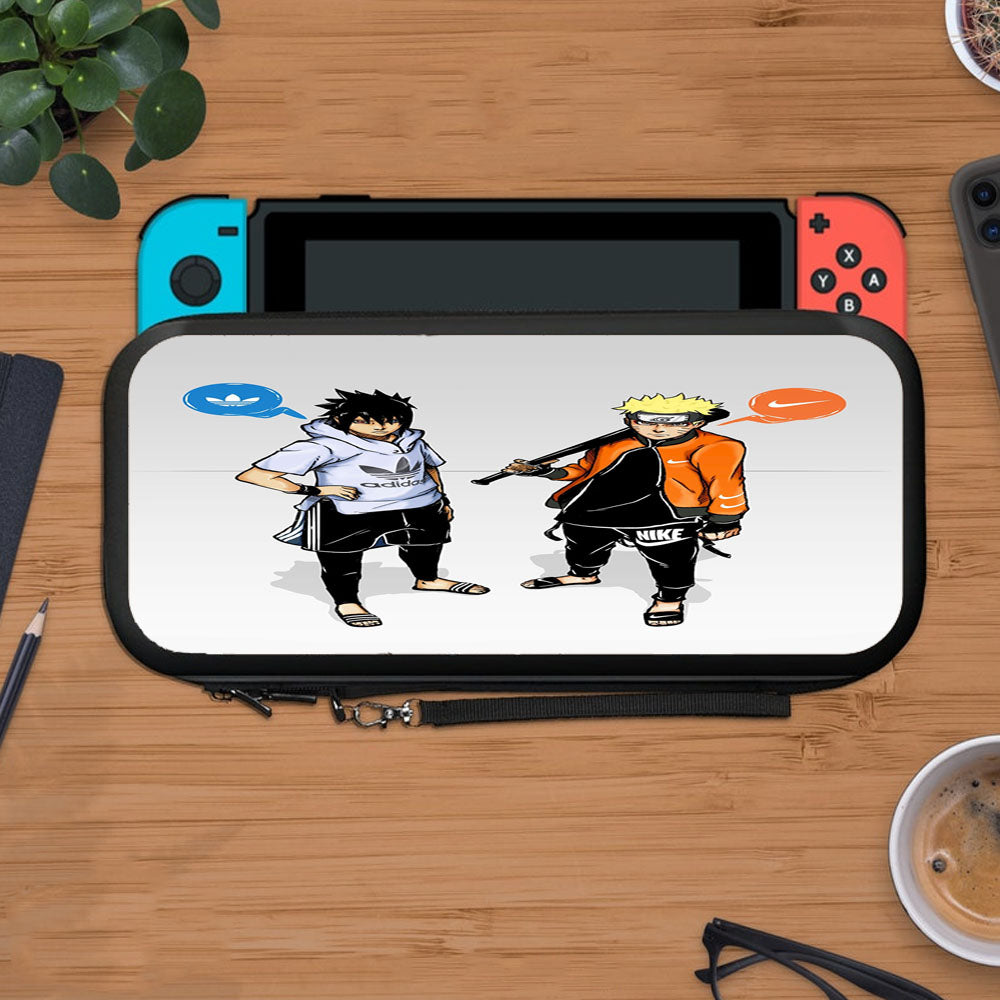 Naruto Nike Sasuke Adidas Protective Carry Switch Nintendo Switch 2 Case