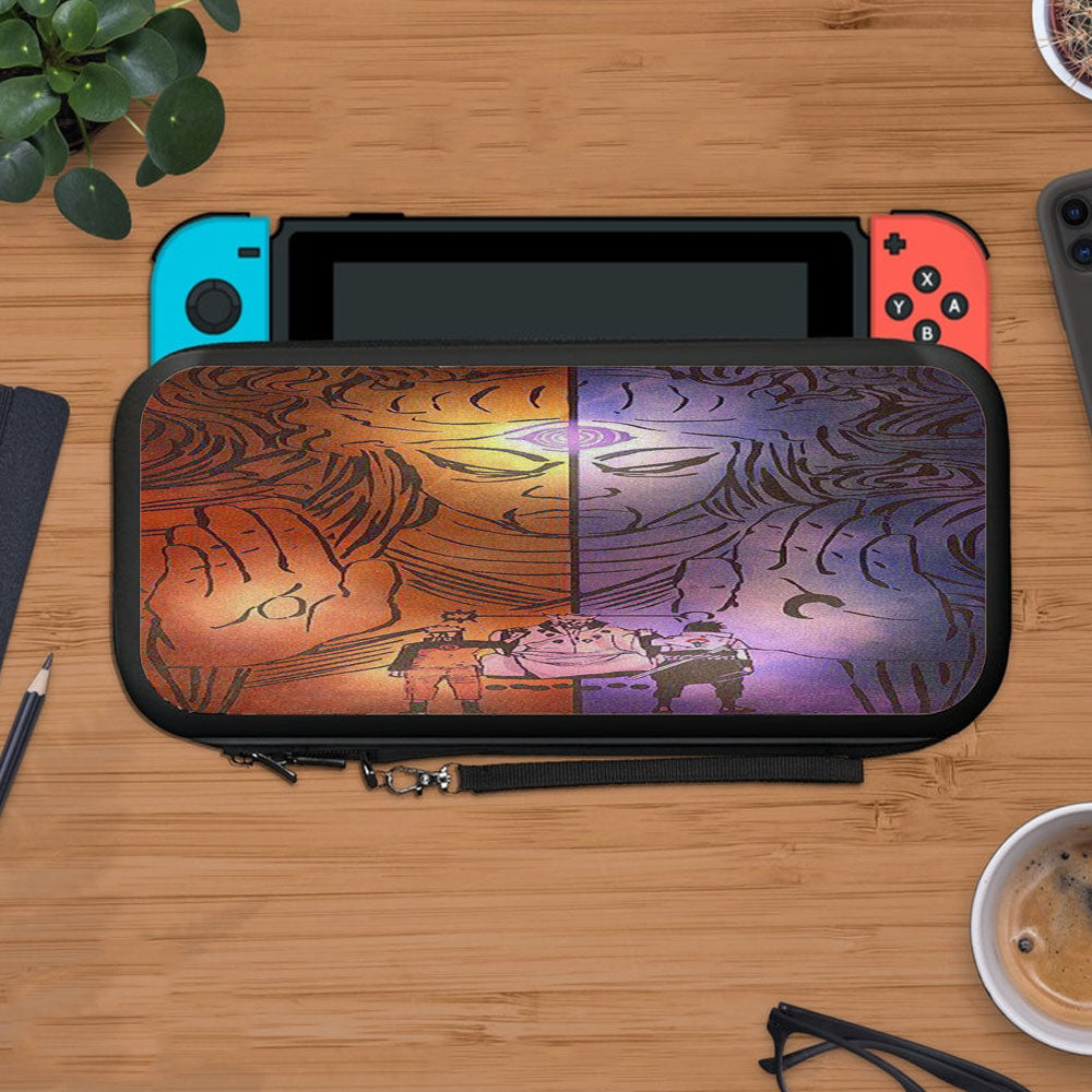 Naruto Sasuke Hagoromo Statue Protective Carry Switch Nintendo Switch 2 Case