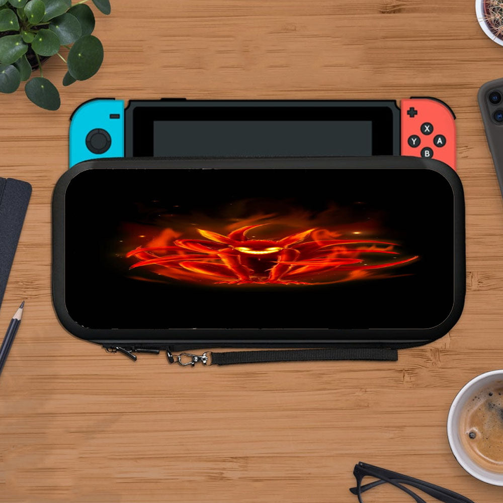 Naruto Shippuden Kyuubi Jinchuuriki Wallpapers Protective Carry Switch Nintendo Switch 2 Case