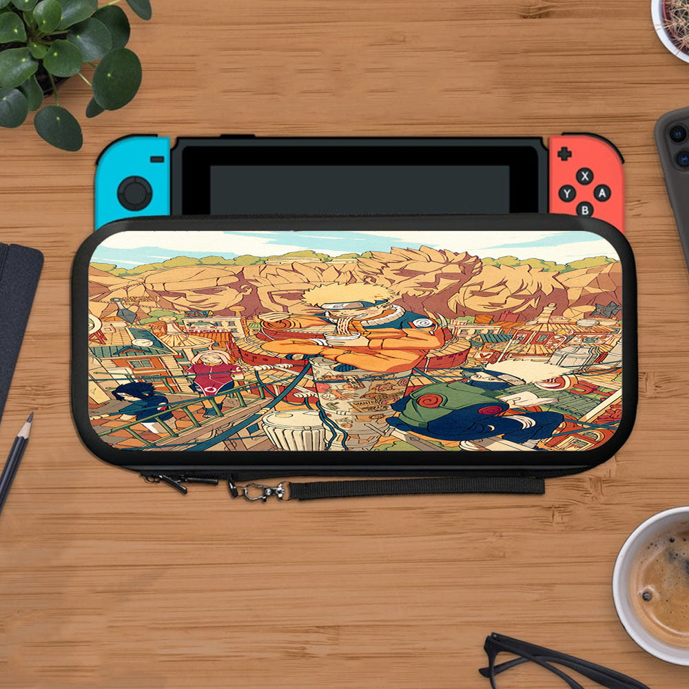 Naruto Uzumaki And Friends Of Konoha Protective Carry Switch Nintendo Switch 2 Case
