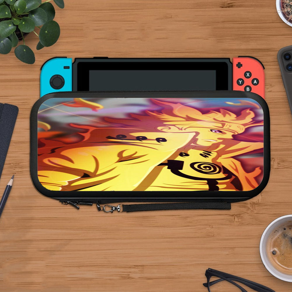 Naruto Uzumaki Nine Tail Cakra Mode Protective Carry Switch Nintendo Switch 2 Case