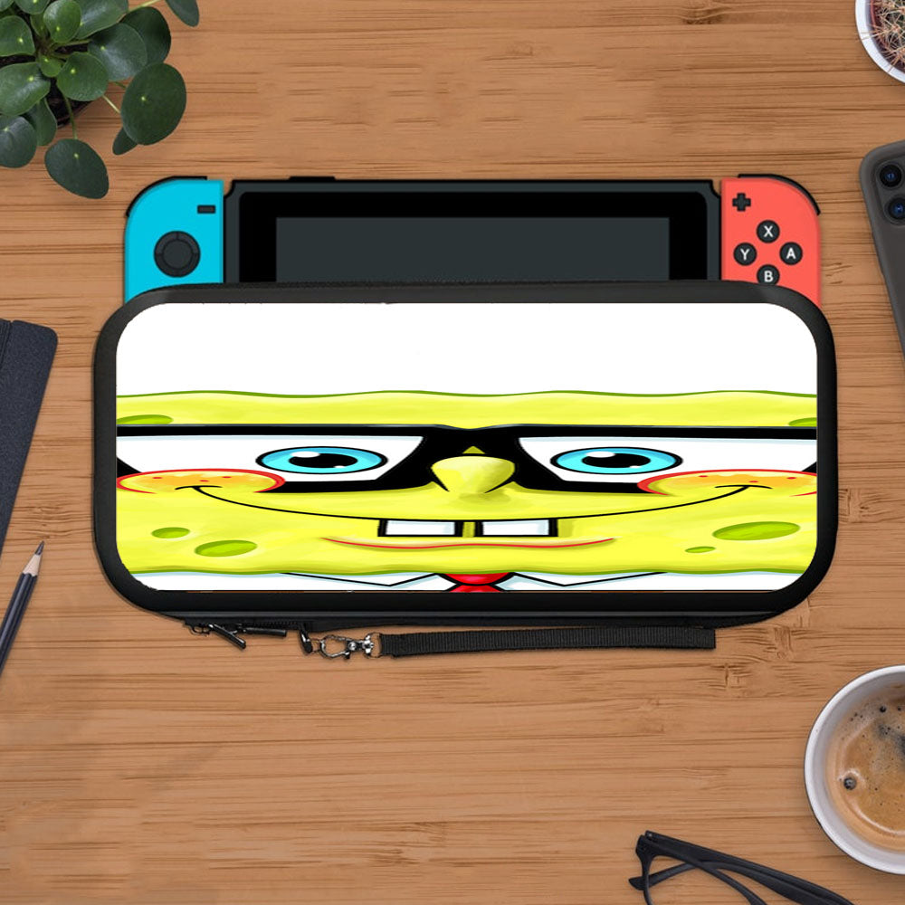 Nerd Spongebob Squarepants Protective Carry Switch Nintendo Switch 2 Case