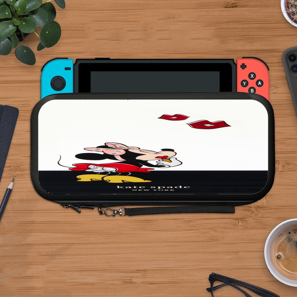 New York Kate Spade X Minnie Mouse Kiss Protective Carry Switch Nintendo Switch 2 Case