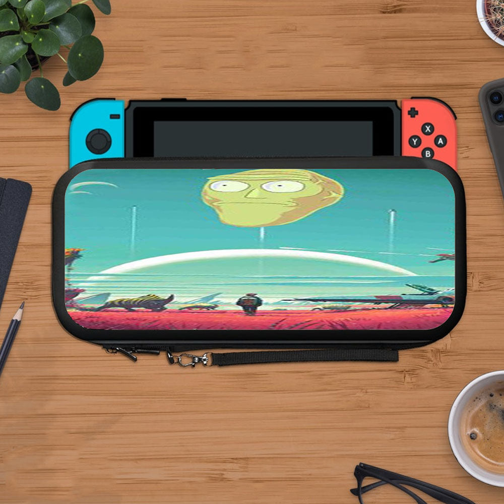 No Man%27S Sky Meets Rick And Morty Protective Carry Switch Nintendo Switch 2 Case