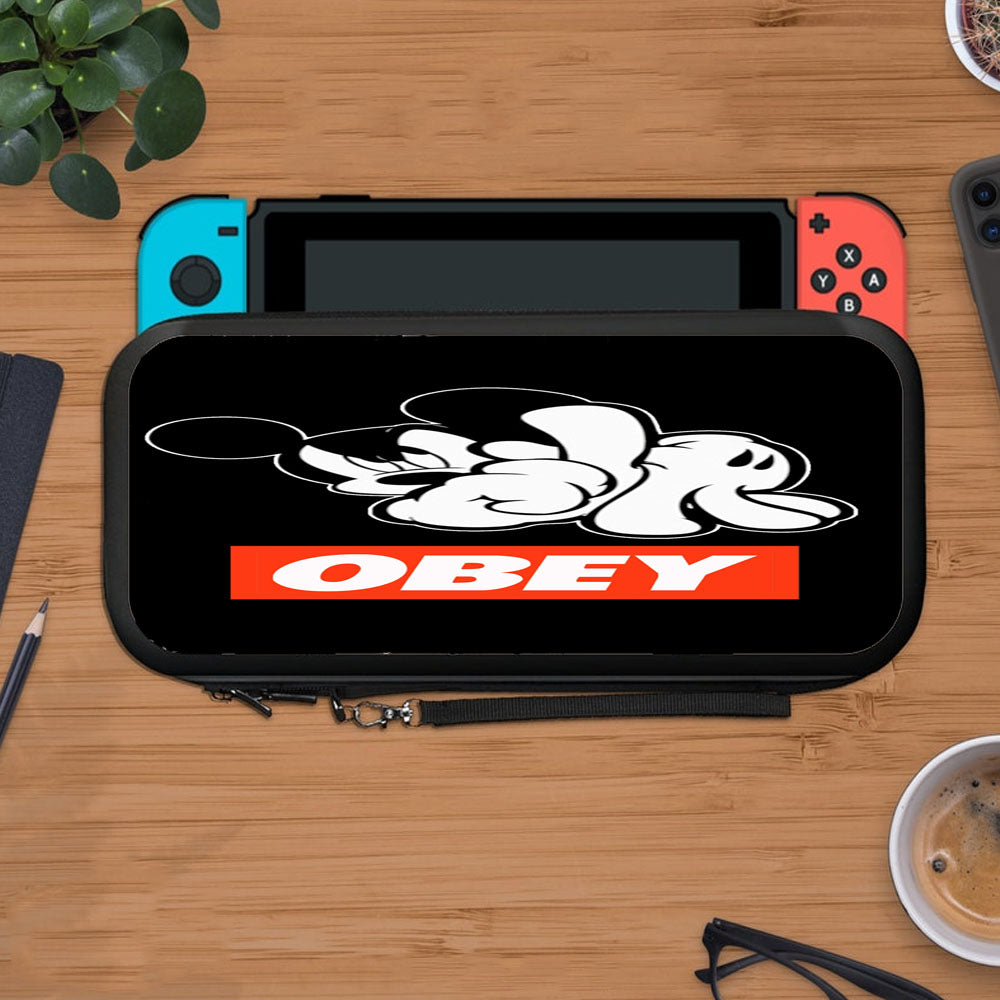 Obey Mickey Mouse Protective Carry Switch Nintendo Switch 2 Case