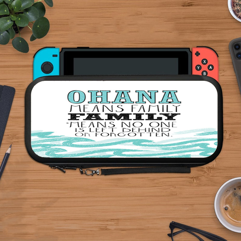 Ohana Means Family Lilo And Stitch Protective Carry Switch Nintendo Switch 2 Case
