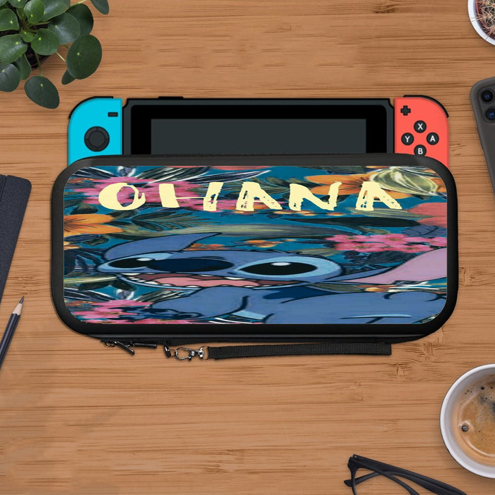 Ohana Stitch Flower Protective Carry Switch Nintendo Switch 2 Case