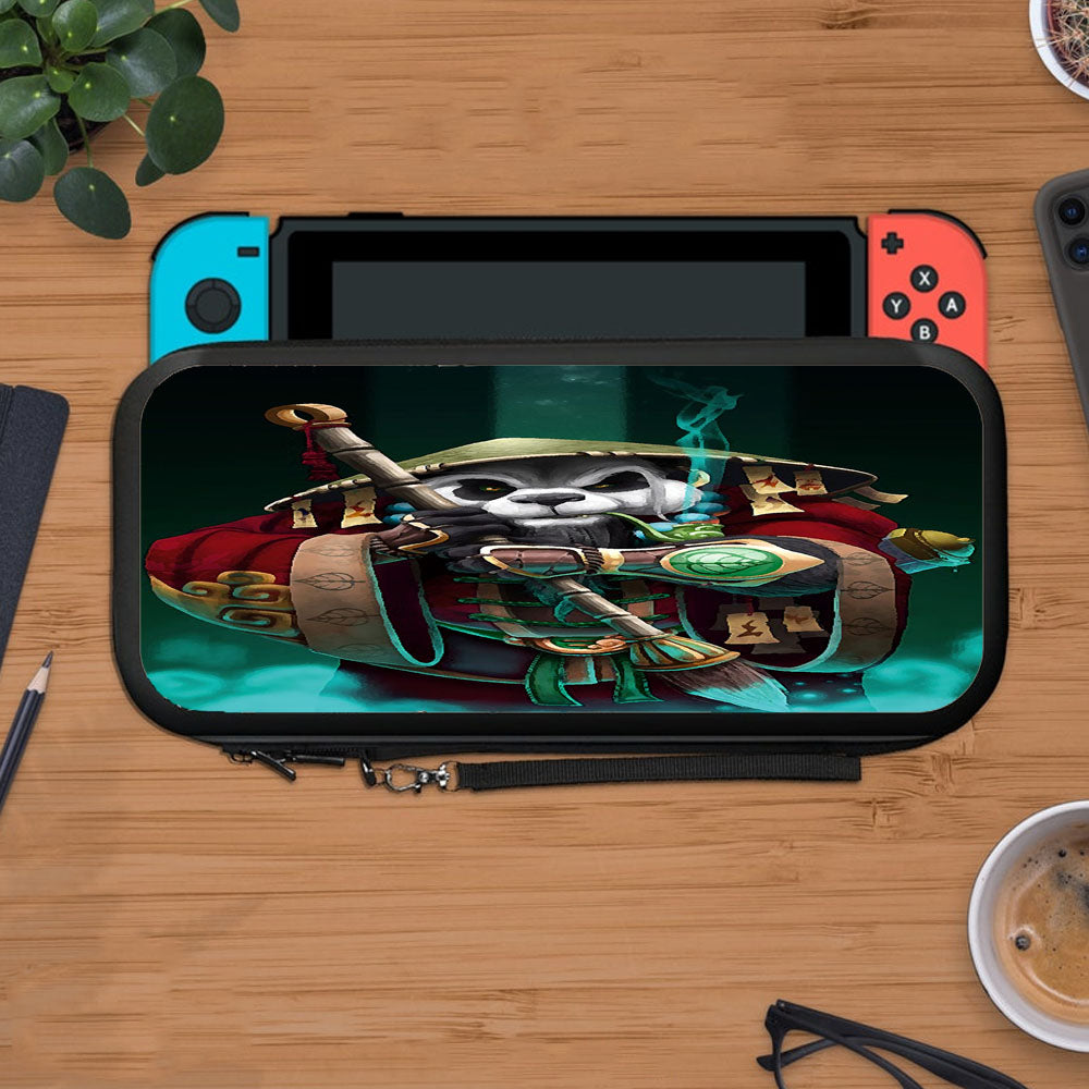 Panda Smoke Kung Fu Protective Carry Switch Nintendo Switch 2 Case