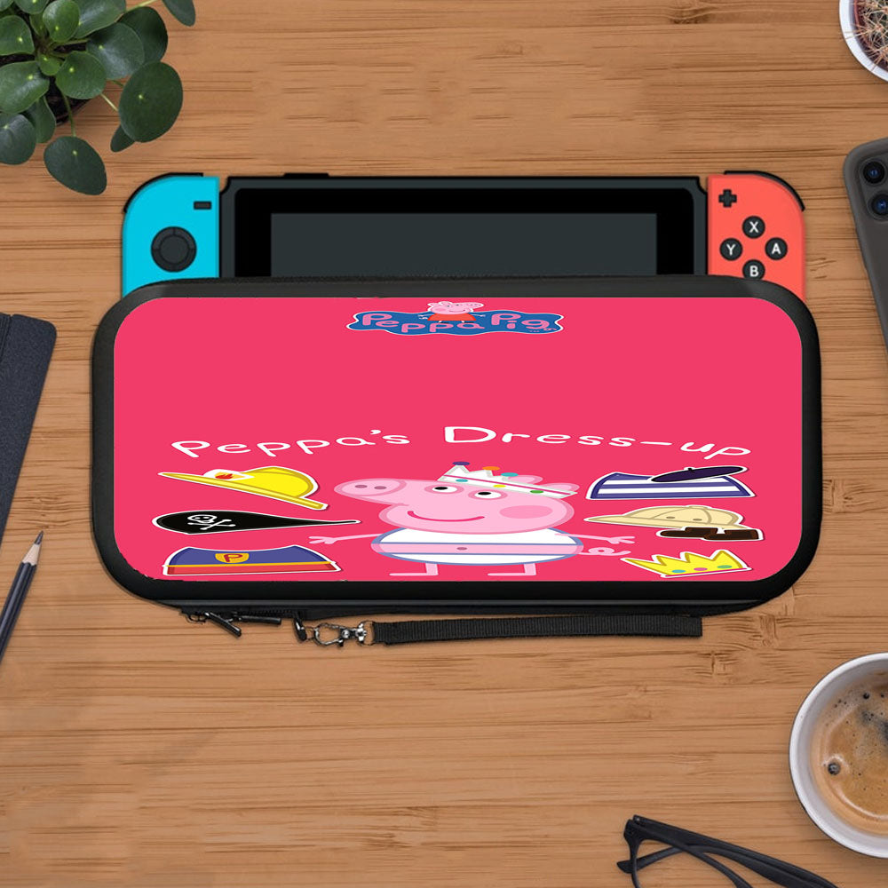 Peppa Pig Dress Up Sticker Protective Carry Switch Nintendo Switch 2 Case
