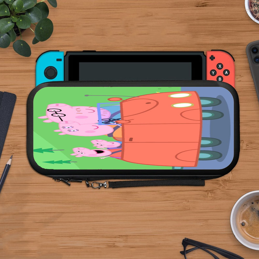 Peppa Pig The New Car Red Color Protective Carry Switch Nintendo Switch 2 Case