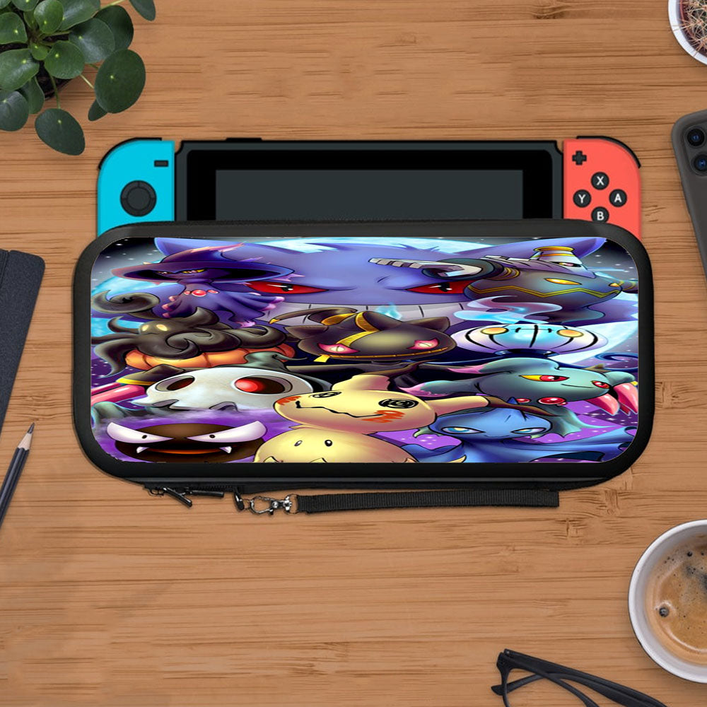 Pikachu And Pokemon Night Doodle Protective Carry Switch Nintendo Switch 2 Case